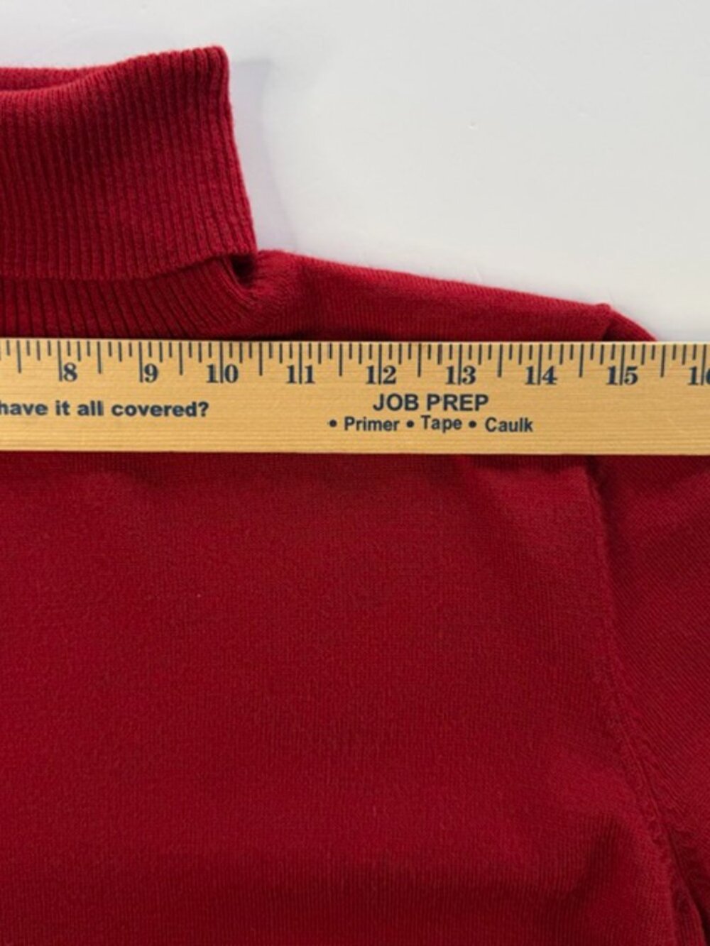 Pendleton Turtleneck Sweater Rust Women M Merino Wool Knit Pullover Transitional - Picture 6 of 9